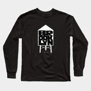 Brooklyn Black & White Long Sleeve T-Shirt